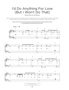 I'd Do Anything For Love von Meat Loaf (Download) 