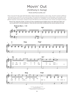 Movin' Out von Billy Joel (Download) 