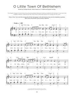 O Little Town Of Bethlehem von Phillips Brooks (Download) 