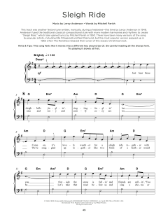 Sleigh Ride von Leroy Anderson (Download) 