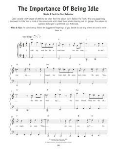 The Importance Of Being Idle von Oasis (Download) 