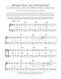 Where Are You Christmas? von Faith Hill (Download) 