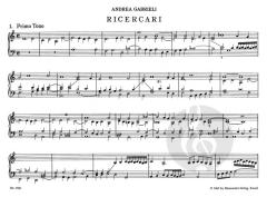 Ricercari von Andrea Gabrieli (Download) 
