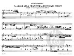 Canzonen und Ricercari Ariosi von Andrea Gabrieli 