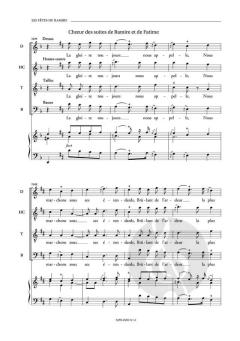Les Fêtes de Ramire RCT 40 von Jean-Philippe Rameau (Download) 