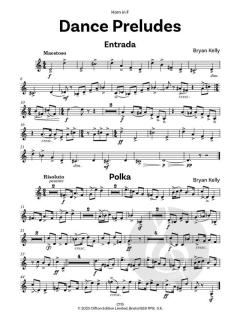 Dance Preludes von Bryan Kelly (Download) 