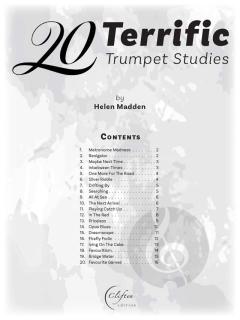 20 Terrific Trumpet Studies von Helen Madden (Download) 