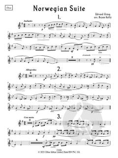 Norwegian Suite von Bryan Kelly (Download) 