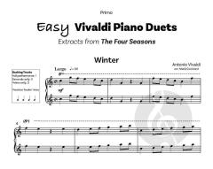 Easy Vivaldi Piano Duets von Antonio Vivaldi (Download) 