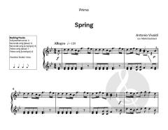 Easy Vivaldi Piano Duets von Antonio Vivaldi (Download) 