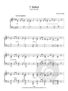 Simplest Grieg Lyric Pieces for Piano von Edvard Grieg (Download) 