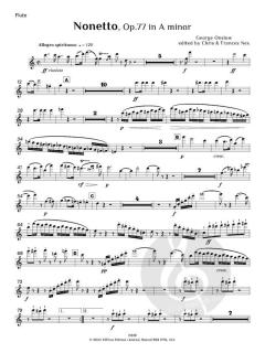 Nonetto op. 77 in A minor von Georges Onslow (Download) 