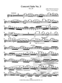 The Concerto Solos op. 19-21 von Jules Auguste Demersseman 
