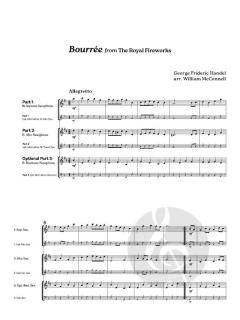 Baroque Saxes 1 von Antonio Vivaldi 