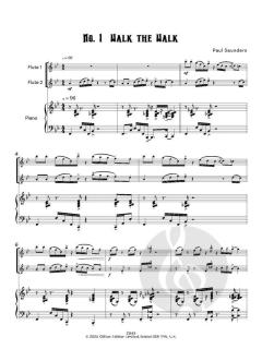 Essential Jazz Flute Duets von Paul Saunders 