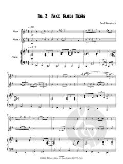 Essential Jazz Flute Duets von Paul Saunders 