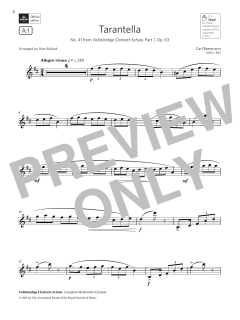 Tarantella von Carl Baermann (Download) 