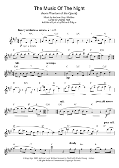 The Music Of The Night von Charles Hart (Download) 