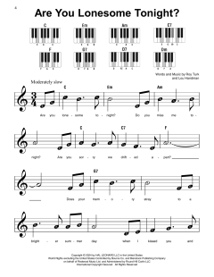 Are You Lonesome Tonight? von Elvis Presley (Download) 