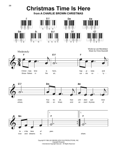 Christmas Time Is Here von Lee Mendelson (Download) 