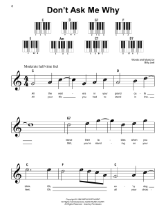 Don't Ask Me Why von Billy Joel (Download) 