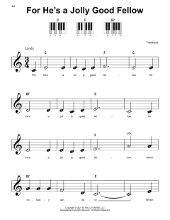 For He's A Jolly Good Fellow (Download) 