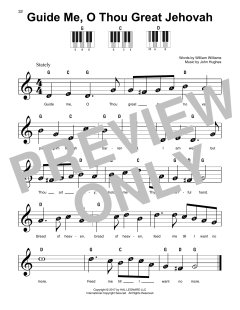 Guide Me, O Thou Great Jehovah von William Williams (Download) 