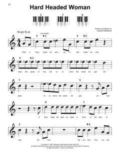 Hard Headed Woman von Elvis Presley (Download) 