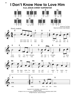I Don't Know How To Love Him von Helen Reddy (Download) 