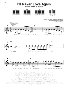 I'll Never Love Again von Hillary Lindsey (Download) 