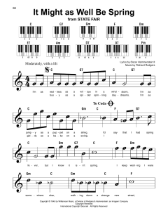 It Might As Well Be Spring von Richard Rodgers (Download) 