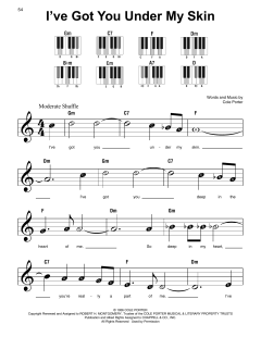 I've Got You Under My Skin von Cole Porter (Download) 