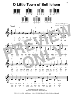 O Little Town Of Bethlehem von Lewis H. Redner (Download) 