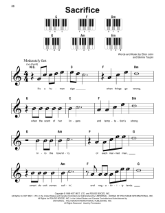 Sacrifice von Elton John (Download) 