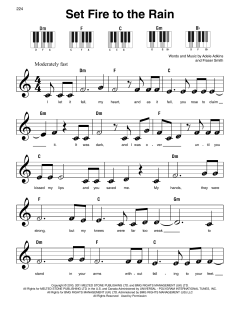 Set Fire To The Rain von Adele (Download) 