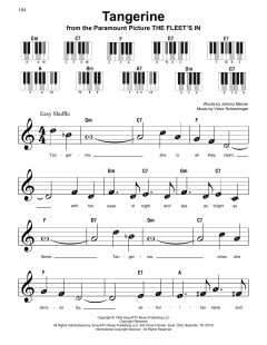 Tangerine von Johnny Mercer (Download) 