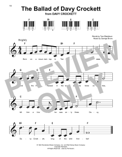 The Ballad Of Davy Crockett von Fess Parker (Download) 