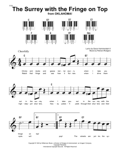 The Surrey With The Fringe On Top von Oscar Hammerstein II (Download) 