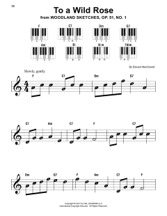 To A Wild Rose, Op. 51, No. 1 (Download) 