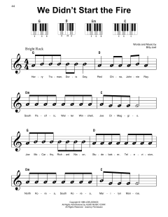 We Didn't Start The Fire von Billy Joel (Download) 