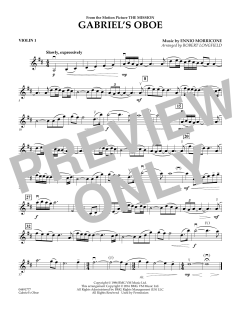 Gabriel's Oboe - Violin 1 von Ennio Morricone (Download) 