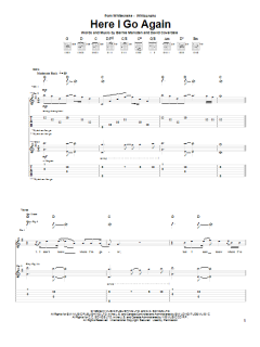 Here I Go Again von Whitesnake (Download) 