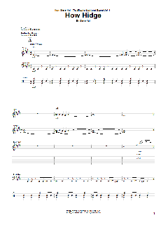 How Hidge von Steve Vai (Download) 