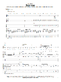 Sorrow (Download) 
