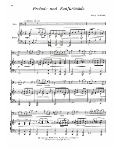 Prelude & Fanfaronade (Download) 