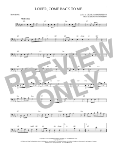 Lover, Come Back To Me (Download) 