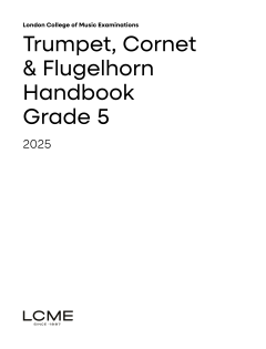 LCME Trumpet, Cornet & Flugelhorn Handbook 2025: Grade 5 (Download) 