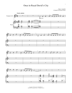 Once In Royal David's City (Download) 