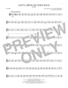 Santa, Bring My Baby Back (Download) 