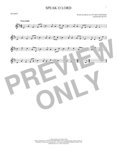 Speak O Lord (Download) 